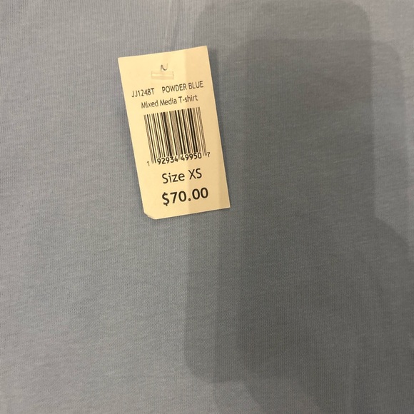 Blue Ruffle Shirt - Picture 3 of 3